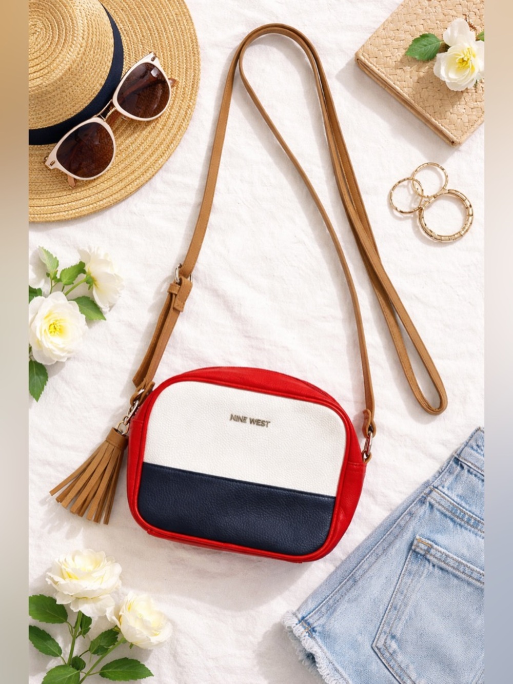 Nine West Colorblock Crossbody Bag